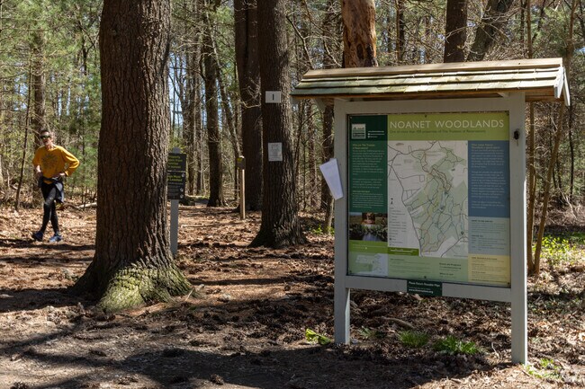 Noanet Woodland is accessible from the Caryl Park parking lot in Dover.