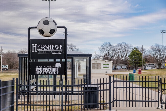 Several soccer fields are among the amenities at the Joplin Athletic Complex just outside Westpark.