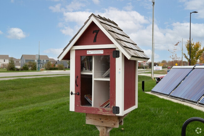 The Brooks-Luxhaven community is always willing to share their reading material.