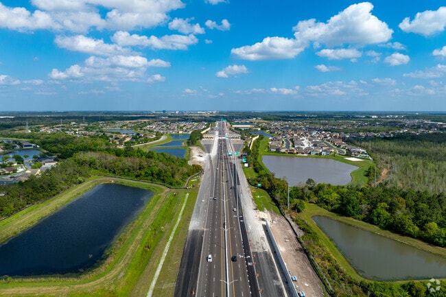 Highway 417 runs through Meadow Woods and provides easy access throughout Central Florida.