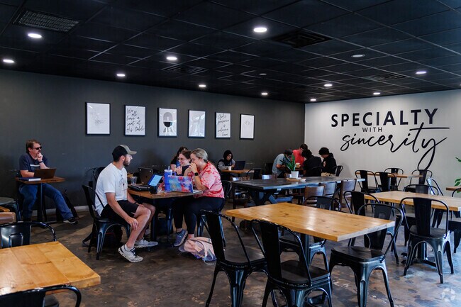 Caprock residents love Sugar Browns' Coffee for its cozy atmosphere and high-quality lattes.