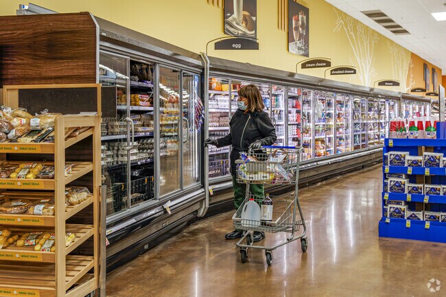 Avondale residents shop for their dinner needs at Kroger.