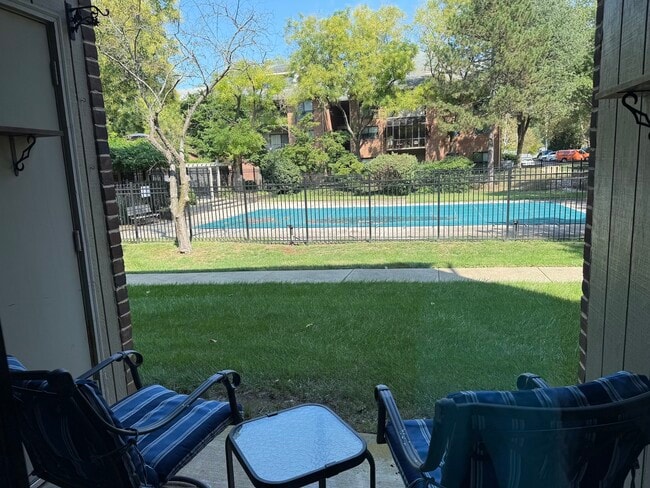 Private Patio to Pool