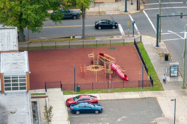 Lincoln-Bassett School has a playground for students to enjoy during recess.
