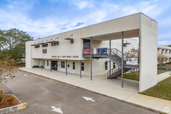 Sgt. Paul R. Smith Middle School is an above average, public school.