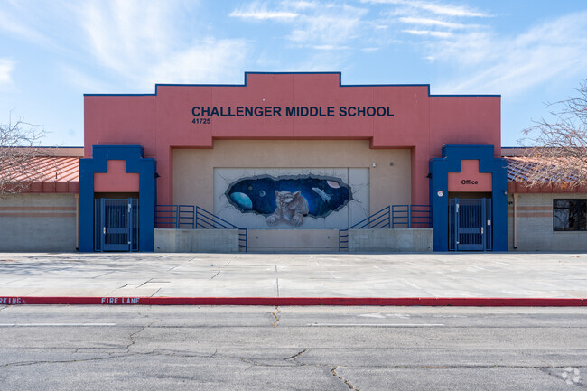 Challenger Middle School is located at 41725 N. 170Th St. E., Lancaster, CA 93535.