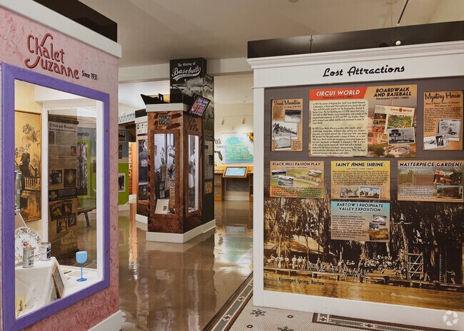 Housed in a 1908 courthouse, this museum showcases the history of Polk County.