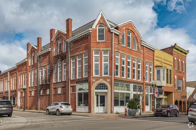 Downtown Ashland has seen many revitalization efforts over the last decade, including building preservation and new construction.