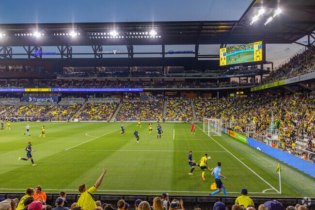 Locals love cheering on Nashville SC at GEODIS Park near Berry Hill.