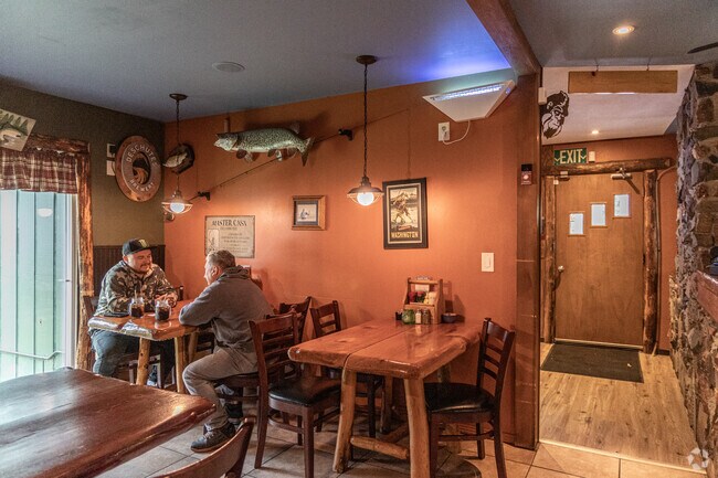 The Lone Fir Cafe is another dining option just east in Cougar.