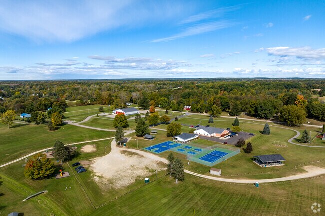 Attica Township Park is centrally located, making it easy to access.