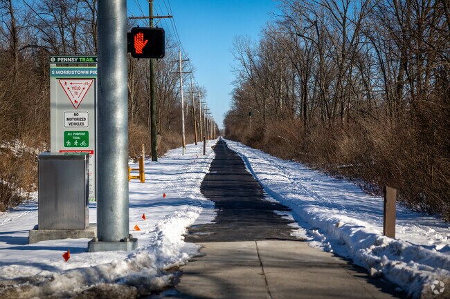 Take an afternoon run through the Pennsy Trail in Greenfield.