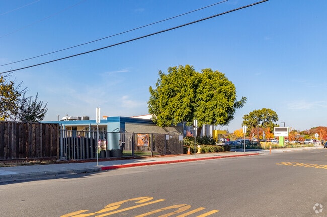A view of the Lynhaven Elementary School from across the street in San Jose.