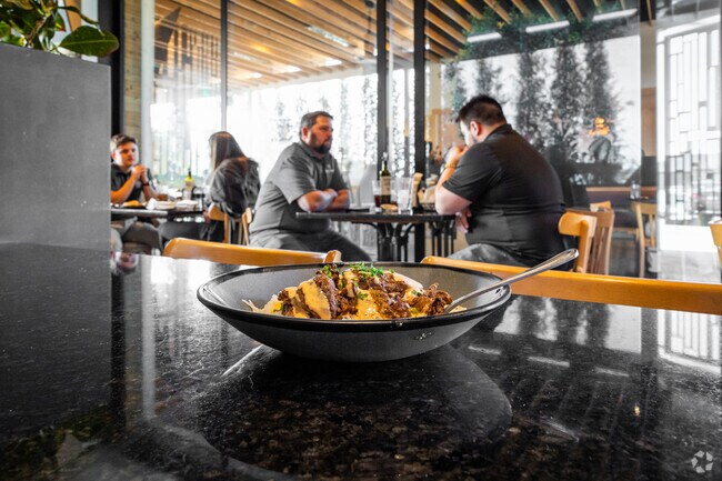 Meddy's is a popular Mediterranean food joint in Downtown Wichita, near Sunflower.