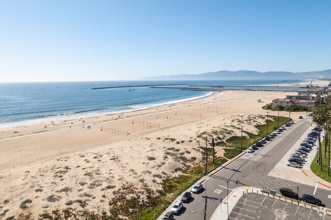 Playa Del Rey, CA has a lot of new beach parking for the community.