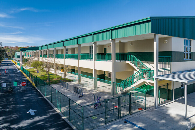 Trinity Oaks Elementary has 596 students in grades PK, K-5.
