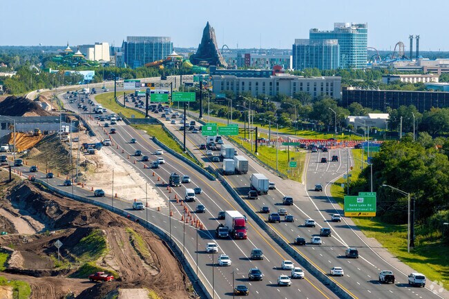 Interstate 4 allows easy commuting for Dr. Phillips residents.