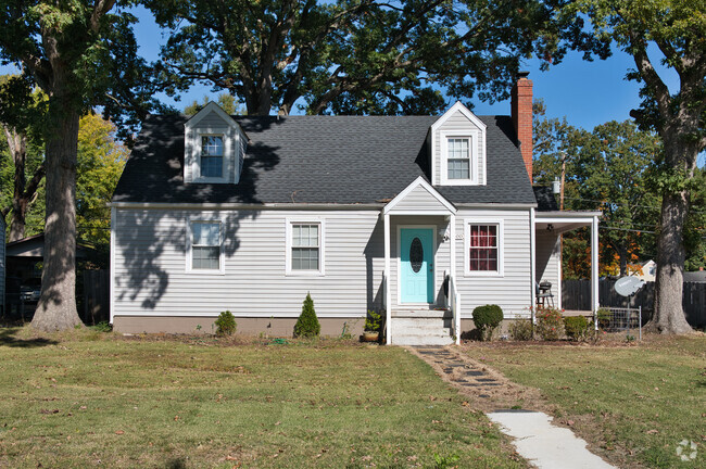 Cape Cod style homes are a popular option in the Cofer neighborhood.