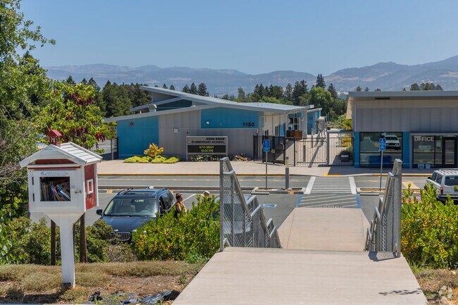Snow Elementary School serves grades K-5 in the Coventry Manor neighborhood.