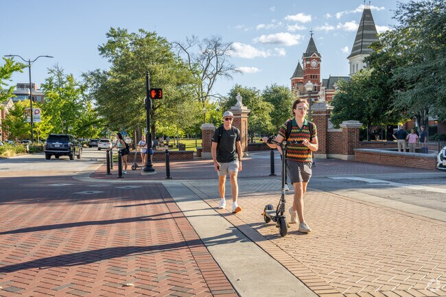 Many Grove Hill residents are also part of the Auburn University community, either as students, faculty, or staff.