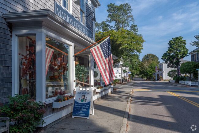 The Marion General Store has essentials for the Marion Center neighborhood.
