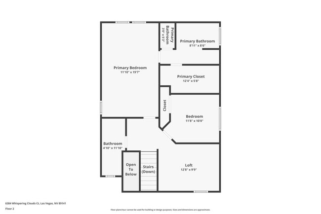 6384 Whispering Clouds Ct, Las Vegas, NV 89141 - photo 3