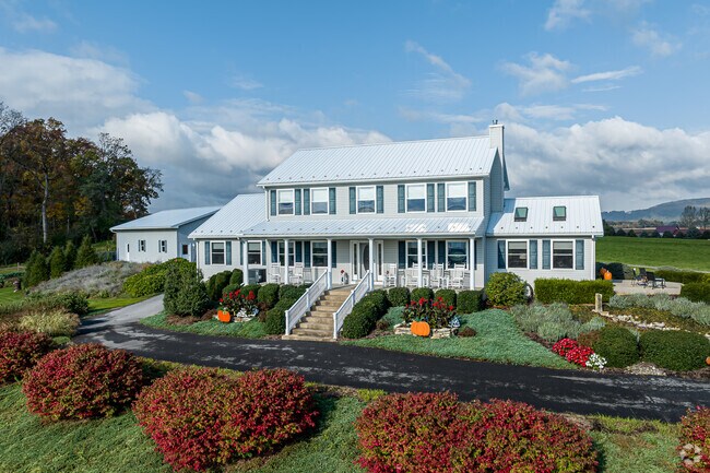 With large parcels & easy drives to State College, large homes are becoming common in Potter.