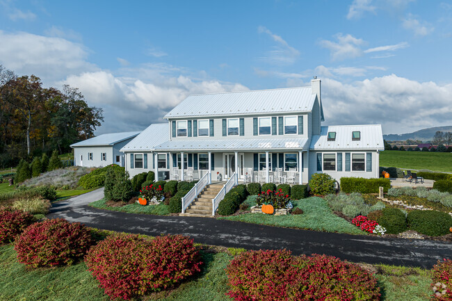 With large parcels & easy drives to State College, large homes are becoming common in Potter.