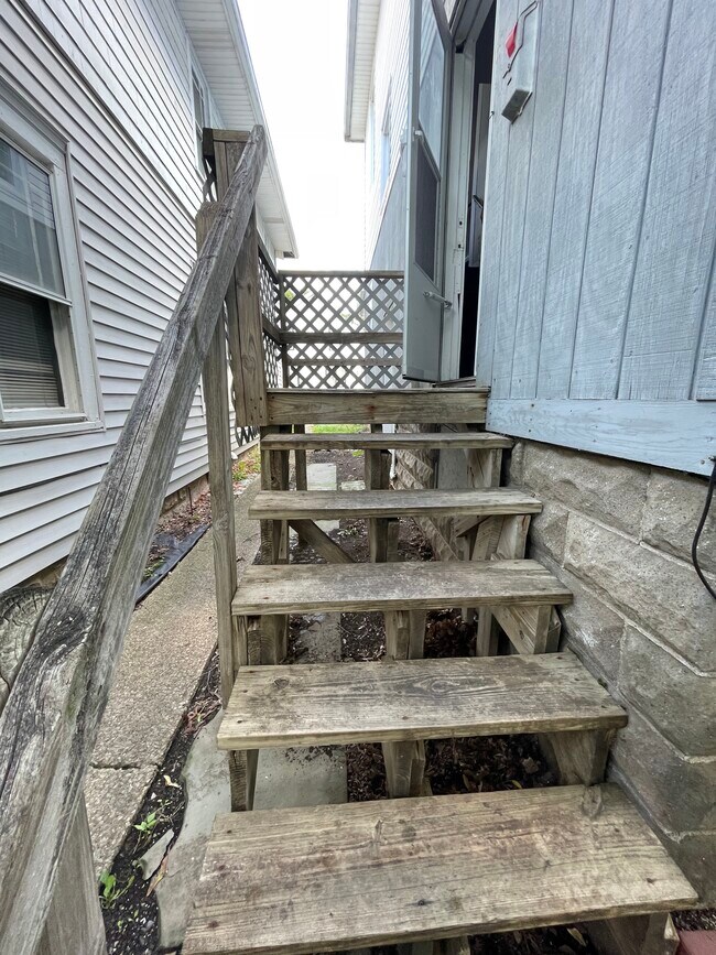 Entrance to Upstairs Unit