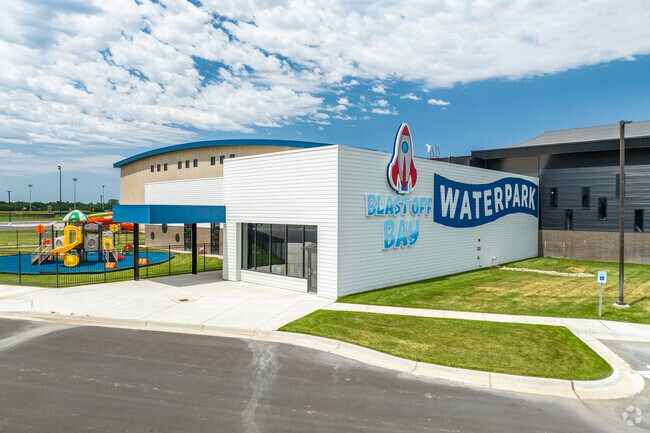 Find aquatic adventure at Blast Off Bay, the biggest indoor waterpark in the region at Goddard.