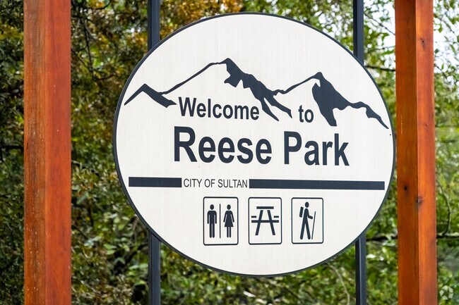 Reese Park sits on Sultan’s far west side and provides open space for recreation.