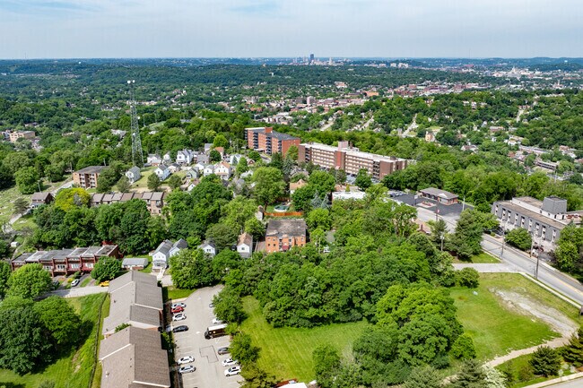 Large historical single family houses are scattered throughout Wilkinsburg.