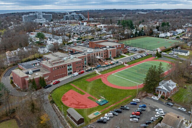 Notre Dame High School on 1 Notre Dame Way in West Haven, CT.