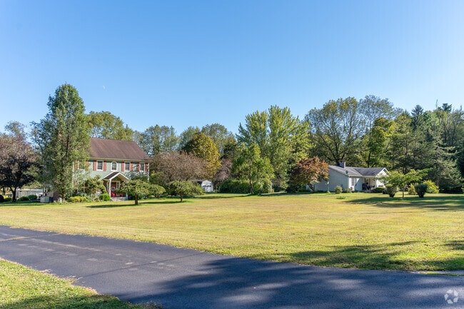 Most homes in Marbletown are spaced across its landscape.