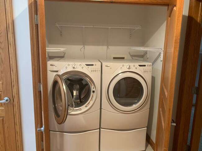 New washer and dryer