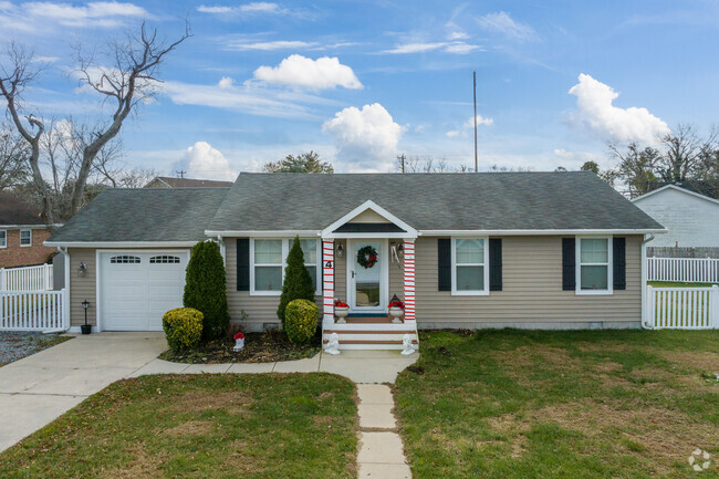 Ranch style homes are popular in Selbyville.