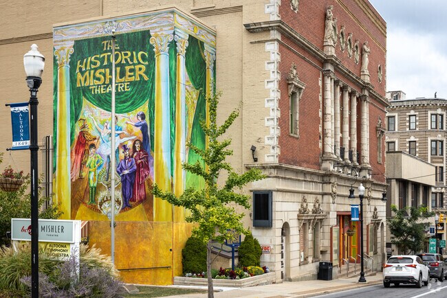 The Historic Mishler Theatre brings the performing arts to Altoona and Calvert Hills' citizens.