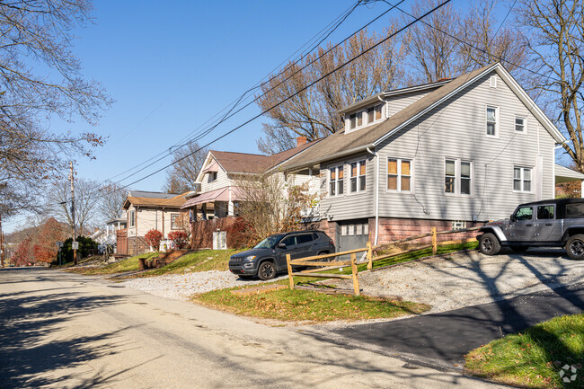 These smaller, cottage homes are typical of what one would find throughout Hunker.