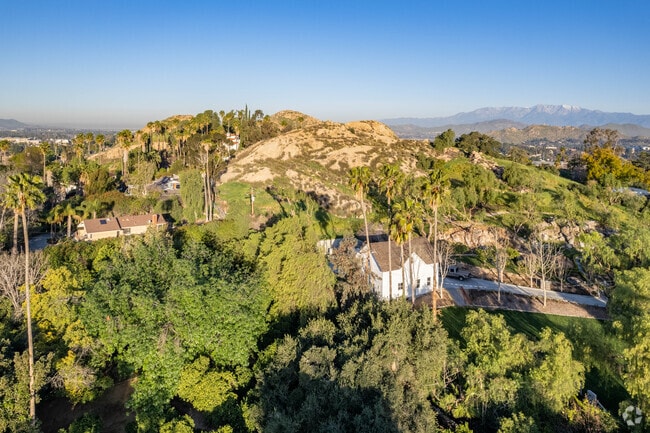 Scenic hilltops provide excellent views for homes in Victoria.