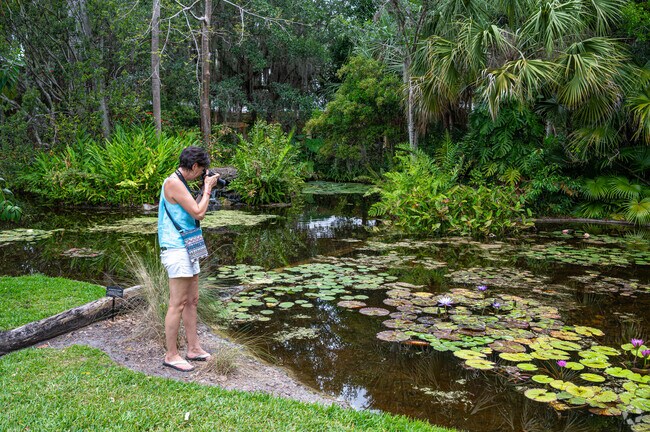 McKee Botanical Garden has an award-winning orchid collection in Florida Ridge.