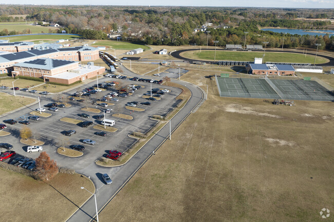 Sports areas at Smithfield Middle School buzz with student enthusiasm.
