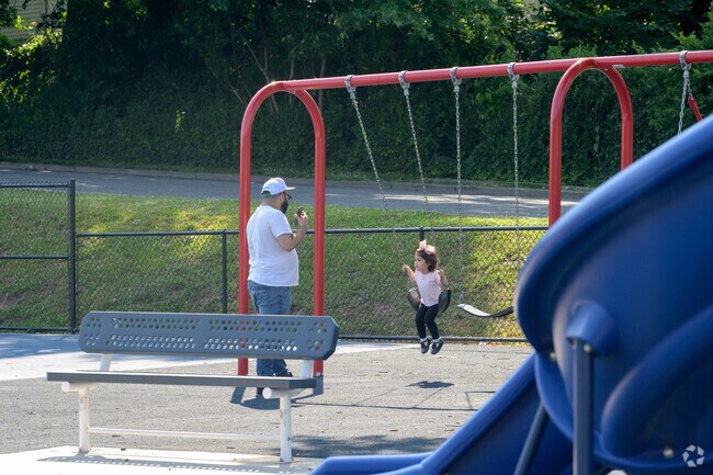 Local parents in Delawanna can bring their kids to Zelenka Park's playground for some fun.