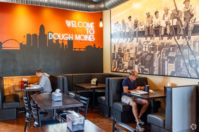 Dough Co Pizza near King Irving is the perfect place to grab a slice for lunch.