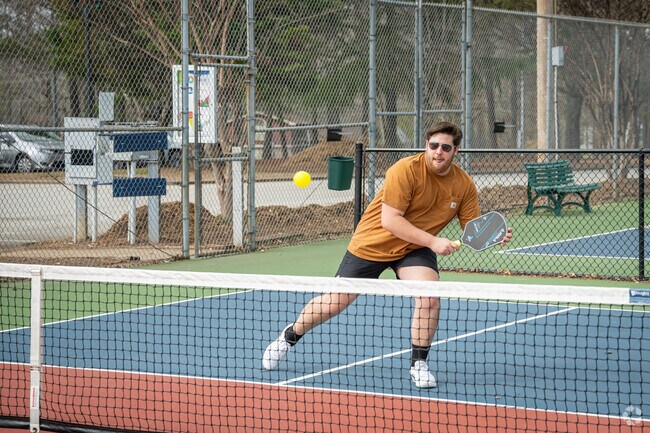 Several tennis and pickleball courts can be found in and around the Sugar Hill area.