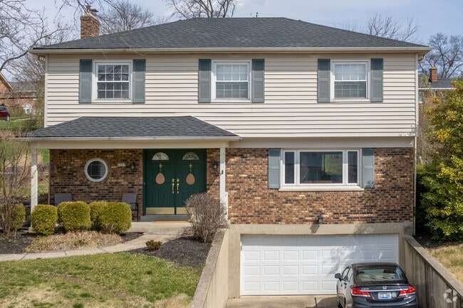 Two-story homes with attached garages can be found in Edgewood.