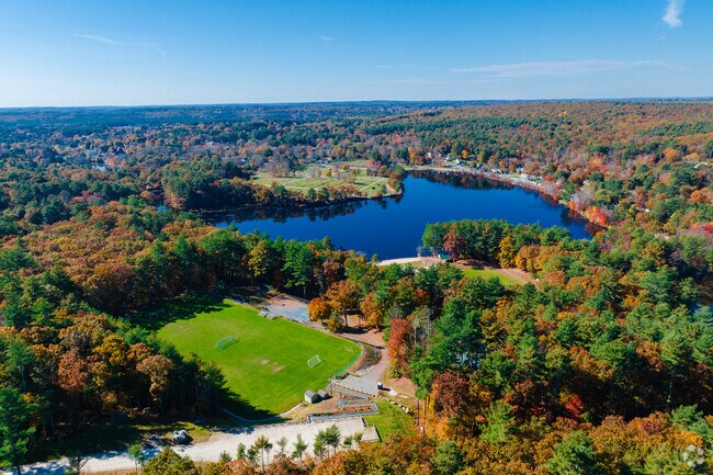 At heart of Upton you can find Pratt Pond, where residents go to enjoy a beautiful day.