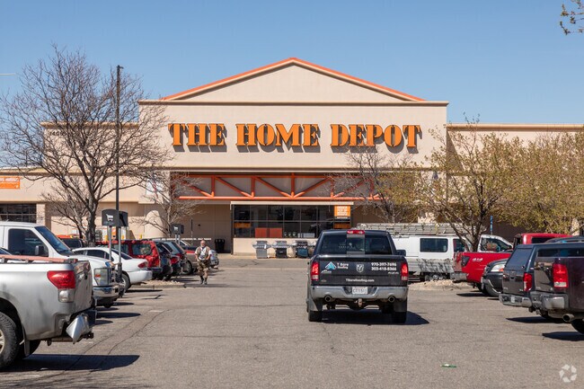 Sable Ridge is home to many big box stores, including The Home Depot.