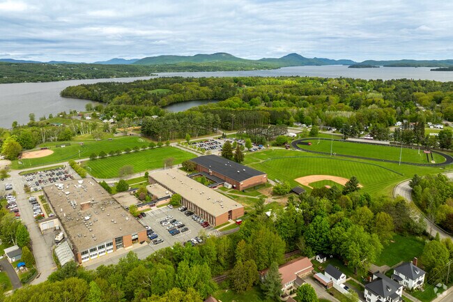 North Country Union High School in Newport Town serves students in grades 9 through 12.