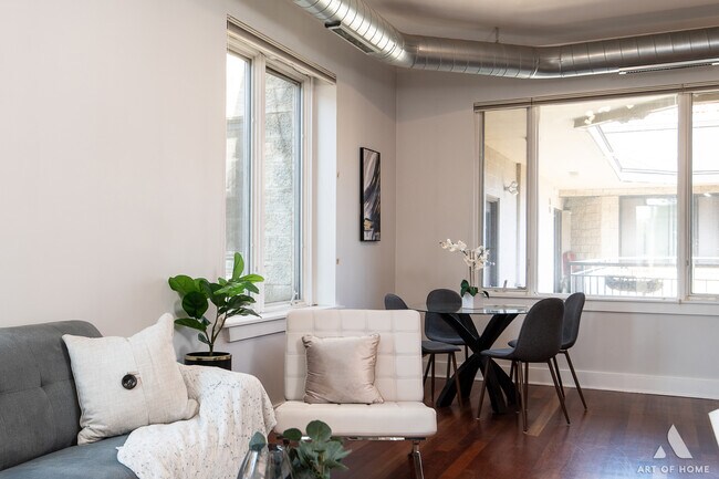 Living Room and Dining Room