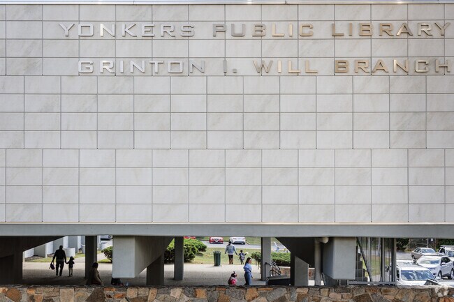 the Grinton Will Public Library in Yonkers is a lifeline to residents in Cedar Knolls.